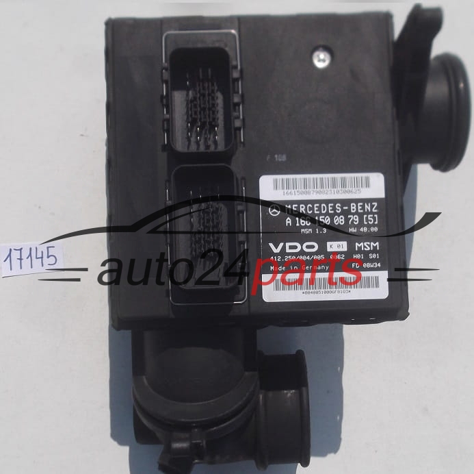 Μονάδα Ελέγχου Κινητήρα MERCEDES W168 VDO 412.250/004/005, 412250004005, A 166 150 08 79 5, A1661500879