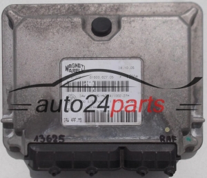 KOMPUTER STEROWNIK SILNIKA FIAT SEICENTO 1.1, 55187372, 61600.627.05, 6160062705, IAW 4AF.M9/HW204/1902-27H, IAW4AFM9HW204190227H, IAW 4AF.M9, IAW4AFM9 