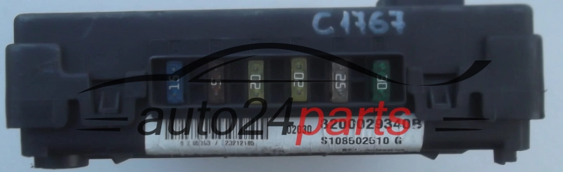 Centralina modulo comfort RENAULT MEGANE SCENIC 8200029340B, S108502510 G, S108502510G 