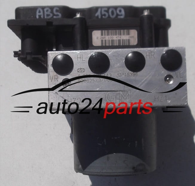 BOMBA DE ABS OPEL CORSA C COMBO MERIVA TIGRA B BOSCH 0 265 231 443,  13145396 GM, BOSCH 0 265 800 372