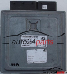 ECU ENGINE CONTROLLER BMW E92 335i 7 575 875, 7575875, 5WK93628 