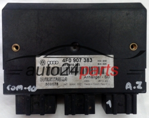 CENTRALKA MODUL STEROWNIK HAKA HOLOWNICZEGO ANHÄNGERSTEUERGERÄT 4F0907383, 4F0 907 383, 4F0910383, 4F0 910 383 AUDI A6 S6 - 