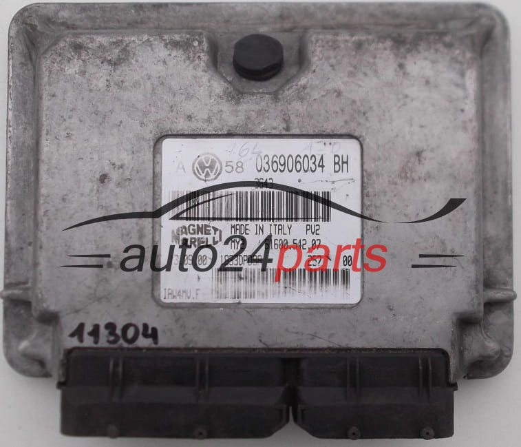 motorsteuergerät ecu steuergerät VW Golf 1.6 036906034BH IMMO OFF