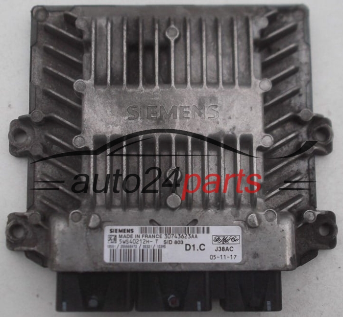 Μονάδα Ελέγχου Κινητήρα VOLVO V50 S40 2.0 SIEMENS 5WS40212H-T,  FoMoCo 30743623AA