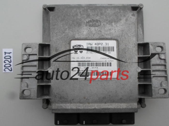 KOMPUTER STEROWNIK SILNIKA CITROEN C5 MAGNETI MARELLI IAW 48P2.31, IAW48P231, 16469034, 9642606280, 16394074, 9645279980