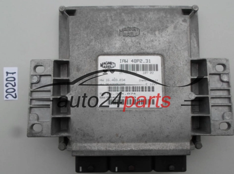 KOMPUTER STEROWNIK SILNIKA CITROEN C5 MAGNETI MARELLI IAW 48P2.31, IAW48P231, 16469034, 9642606280, 16394074, 9645279980