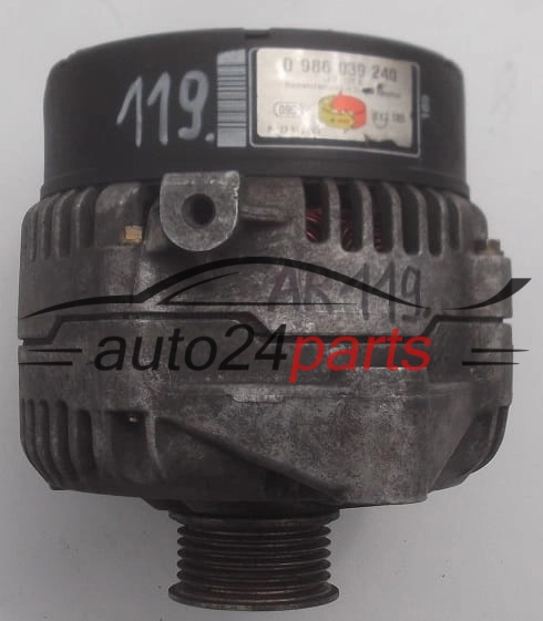 Alternatore OPEL OMEGA B VECTRA B FRONTERA BOSCH 0123510063, 0986039240, 120A