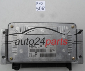 KOMPUTER STEROWNIK SILNIKA CITROEN XSARA SAXO PEUGEOT 306 1.6 BOSCH 0261206214, 0 261 206 214, 9632693880, 96 326 938 80, MP7.2 03 -  506, 511