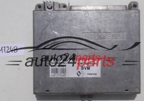 ECU ENGINE CONTROLLER RENAULT 19 SIEMENS S102730105 P, S102730105P, 7700860340, 7700870155 
