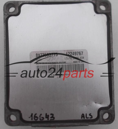 MOTORSTEUERGERÄT ECU STEUERGERAT OPEL CORSA COMBO 1.7 D
