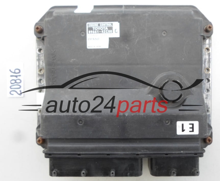 MOTORSTEUERGERÄT ECU STEUERGERAT TOYOTA RAV4 AVENSIS 2.2, 89661-42C00, 8966142C00, 175800-7733, 1758007733