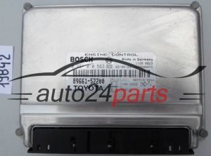 KOMPUTER STEROWNIK SILNIKA TOYOTA YARIS 1.4 D-4D 1ND-TV BOSCH 0 281 010 563, 0281010563, 89661-52200, 8966152200, 407918-0003, 4079180003 
