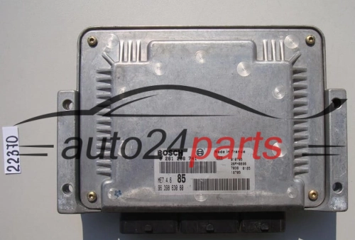 CENTRALINA MOTORE CITROEN PEUGEOT 3.0 V6 BOSCH 0 261 206 741, 0261206741, 96 398 630 80, 9639863080