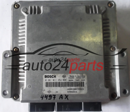 ECU ENGINE CONTROLLER RENAULT MASTER 2.5 DCI BOSCH 0281011254 HOM8200236624