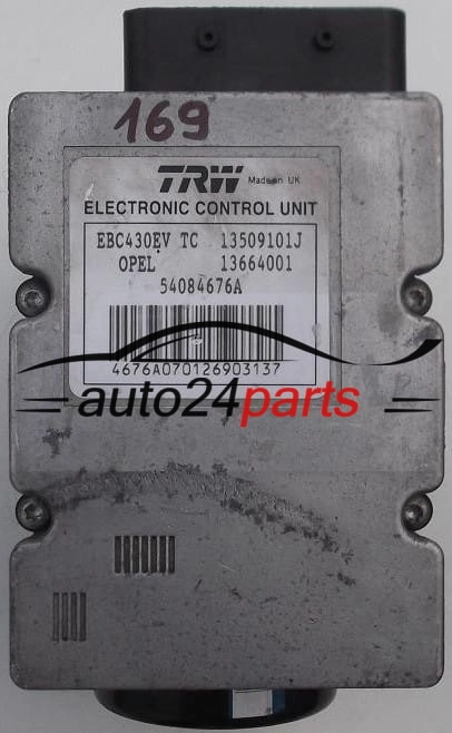ABS CENTRALINA POMPA OPEL VECTRA C SIGNUM GM 09191496 TC, TRW 13664001, 13509101J, 13664001, 54084676A 