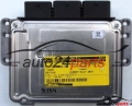 ECU CENTRALITA DE MOTOR PEUGEOT 206, CITROEN 1.4 HDI, BOSCH 0 281 016 711, 0281016711, 96 760 892 80, 9676089280, EDC17C10 