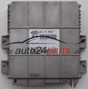 KOMPUTER STEROWNIK SILNIKA PEUGEOT 306 G6.14 0D01, G6140D01, 9618087780, 16223.114, 16223114 - 14882, 16383