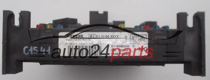 CENTRALITA DE CONFORT BSI CITROEN PEUGEOT 206 S118085200G, 9648715380