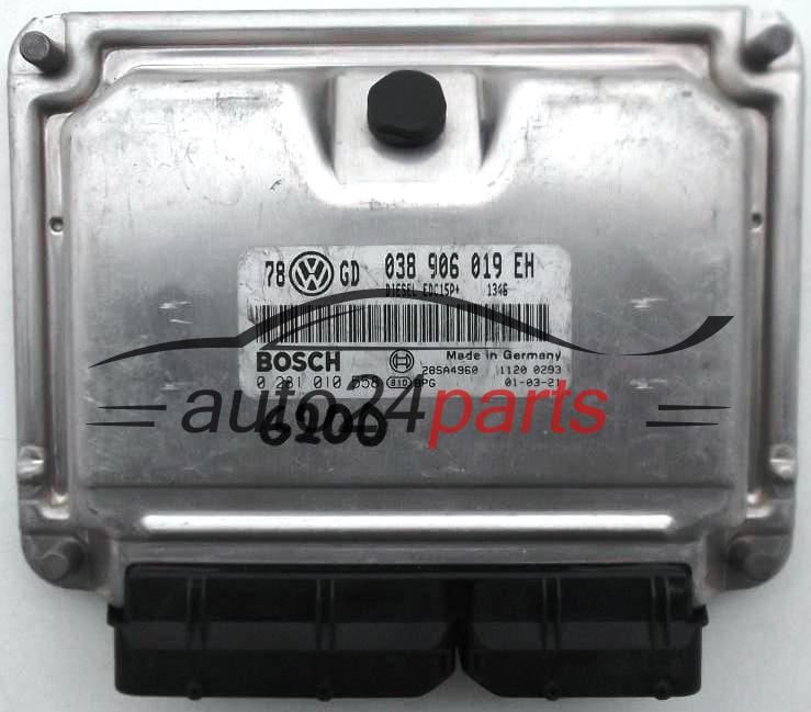ECU ENGINE CONTROLLER VW VOLKSWAGEN PASSAT 1.9 TDI 038906019EH, BOSCH 0 281 010 558, 0281010558, 28SA4960 