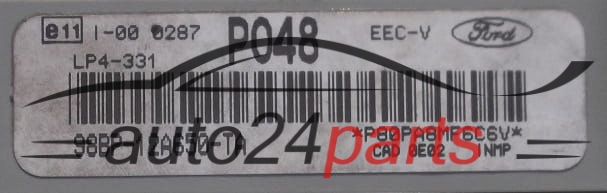 CENTRALINA MOTORE FORD FOCUS VISTEON 98BP-12A650-TA,  P048, LP4-331
