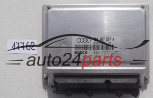 CENTRALINA DO MOTORE AUDI A6 1.8 TURBO BOSCH 0 261 204 256, 0261204256, 4B0 907 557 A, 4B0907557A 