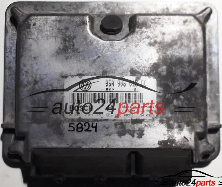 ΜΟΝΑΔΑ ΕΛΕΓΧΟΥ ΚΙΝΗΤΗΡΑ SEAT LEON TOLEDO 1.8 06A906018GC, BOSCH 0261206587 