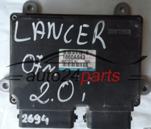 MOTORSTEUERGERÄT ECU STEUERGERÄT MITSUBISHI LANCER 2.0 1860A843 E6T71572 H1