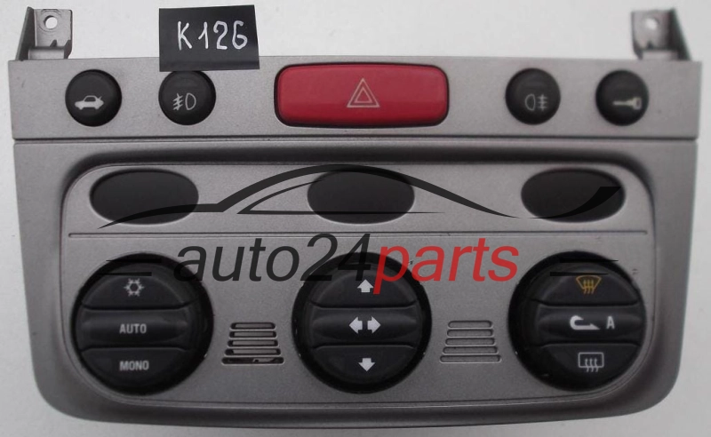 PANEL OGRZEWANIA STEROWNIK NAWIEWU REGULATOR KLIMATRONIK FIAT ALFA 147 07353063520 DX / 07353063520DX