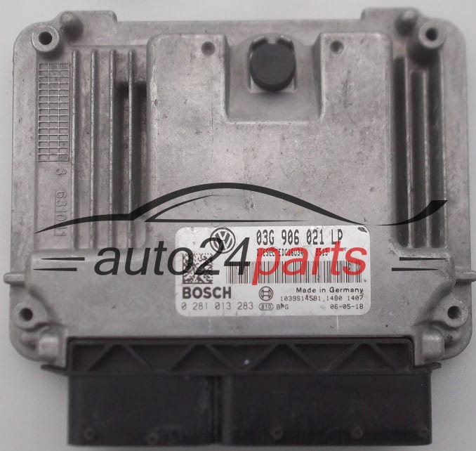ECU CENTRALITA DE MOTOR  SEAT 2.0 TDI BOSCH 0 281 013 283,  03G 906 021 LP