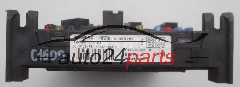 CENTRALKA MODUL STEROWNIK KOMFORTU CITROEN PEUGEOT SIEMENS S118085300K