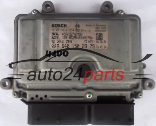 MOTORSTEUERGERÄT ECU STEUERGERAT MERCEDES W168 A200 2.0 CDI A6401502379, 6401502379, A 640 150 23 79 BOSCH 0281012254, 0 281 012 254