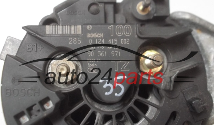 Alternatore OPEL ASTRA ZAFIRA 1.6 BOSCH 0124415002,  90561971 TZ