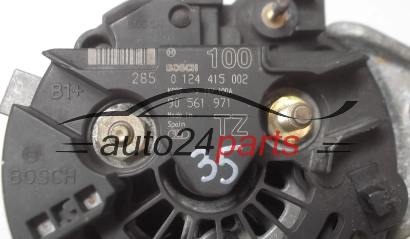 Alternatore OPEL ASTRA ZAFIRA 1.6 BOSCH 0124415002,  90561971 TZ