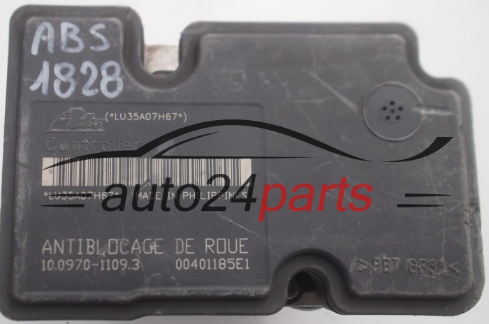 Aντλία ABS CITROEN C2 C3 9656493580, ATE 10.0207-0056.4,  10.0970-1109.3