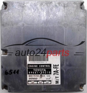 KOMPUTER STEROWNIK SILNIKA TOYOTA AVENSIS 1.8 89661-05210, 8966105210, MB175700-304, 7A-FE, 7AFE - 6511