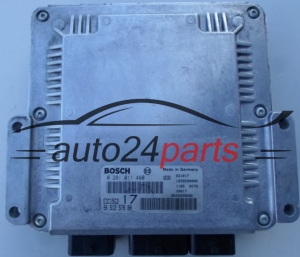 ECU ENGINE CONTROLLER CITROEN PEUGEOT 2.0 HDI BOSCH 0 281 011 480, 0281011480, 96 512 578 80, 9651257880 