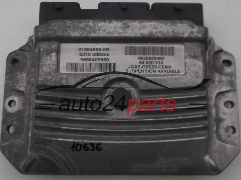 Centralina di sospensioni  PEUGEOT 607 Johnson Contrlos 21584995-6B,  9656409680