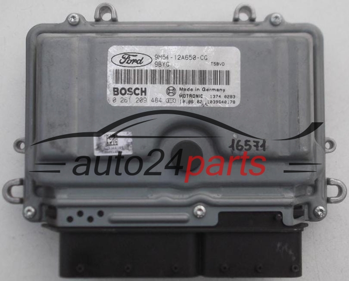 CENTRALINA DO MOTORE FORD FOCUS 2.5 T BOSCH 0 261 209 484, 0261209484, 9M51-12A650-CG, 9M5112A650CG, 12A650CG, 9BYG 