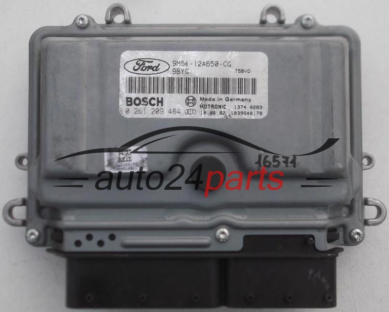 CENTRALINA DO MOTORE FORD FOCUS 2.5 T BOSCH 0 261 209 484, 0261209484, 9M51-12A650-CG, 9M5112A650CG, 12A650CG, 9BYG 