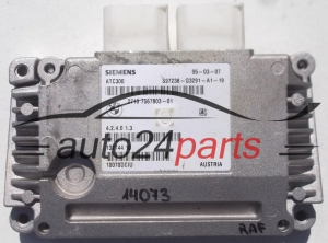 MOTORSTEUERGERÄT ECU STEUERGERAT BMW SIEMENS ATC300 2710 7567803-01, 2710756780301, 756780301, S97238-Q3291-A1-19, S97238Q3291A119