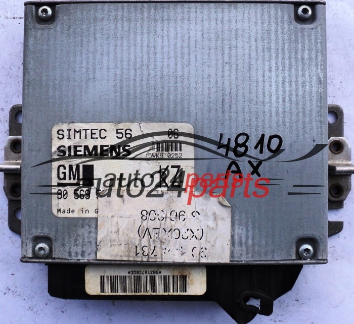 OPEL OMEGA 2.0 X20XEV 90569538, 90 569 538 KZ, SIMTEC 56 5WK90252, 5WK9 0252