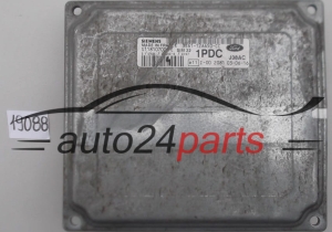 KOMPUTER STEROWNIK SILNIKA FORD FIESTA FUSION MAZDA 1.3 SIEMENS SIM 22 S118107004E, S118107004 E, 3S61-12A650-CC 1PDC, 3S6112A650CC - 