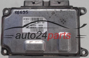KOMPUTER STEROWNIK SILNIKA RENAULT CLIO 1.2 MAGNETI MARELLI IAW 5NR.C2, IAW5NRC2, 8200162381, 16481034, 8200195170, 16553604 -  