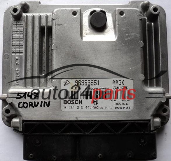 Μονάδα Ελέγχου Κινητήρα CHEVROLET CRUZE 2.0 CRDI BOSCH 0281015445, 0 281 015 445, 96983951 AAGK