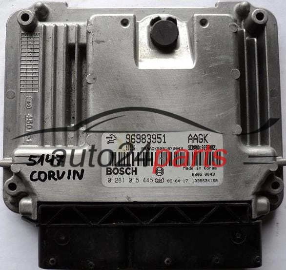 Μονάδα Ελέγχου Κινητήρα CHEVROLET CRUZE 2.0 CRDI BOSCH 0281015445, 0 281 015 445, 96983951 AAGK