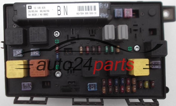 Scatola dei fusibili relè fusibile scatola BSI OPEL ASTRA H 1.7 CDTI GM 13 145 035 BN