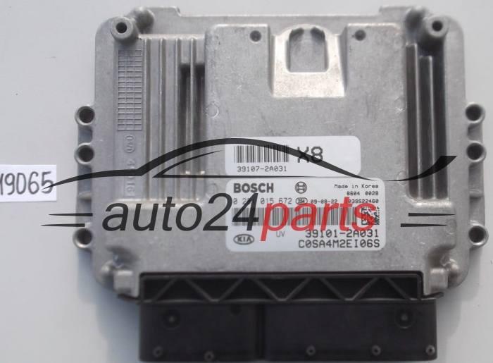 KOMPUTER STEROWNIK SILNIKA KIA PICANTO 1.1 CRDI BOSCH 0 281 015 672, 0281015672, 39101-2A031, 391012A031