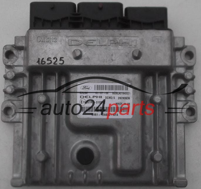 ECU CENTRALITA DE MOTOR FORD 2.0 TDCI BV61-12A650-AFA, BV6112A650AFA, DELPHI 28280636 