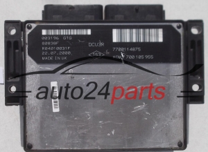 CALCULATEUR MOTEUR RENAULT CLIO 1.9 D LUCAS R04010031F, HOM 7 700 105 955, 7700105955, 7700114875