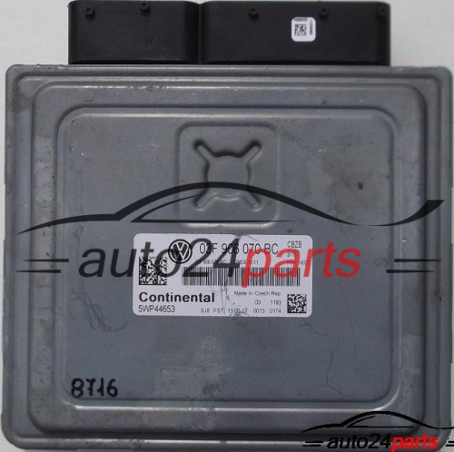 ECU CENTRALITA DE MOTOR VW VOLKSWAGEN GOLF VI 1.2, 03F 906 070 BC, 03F906070BC, 5WP44653 
